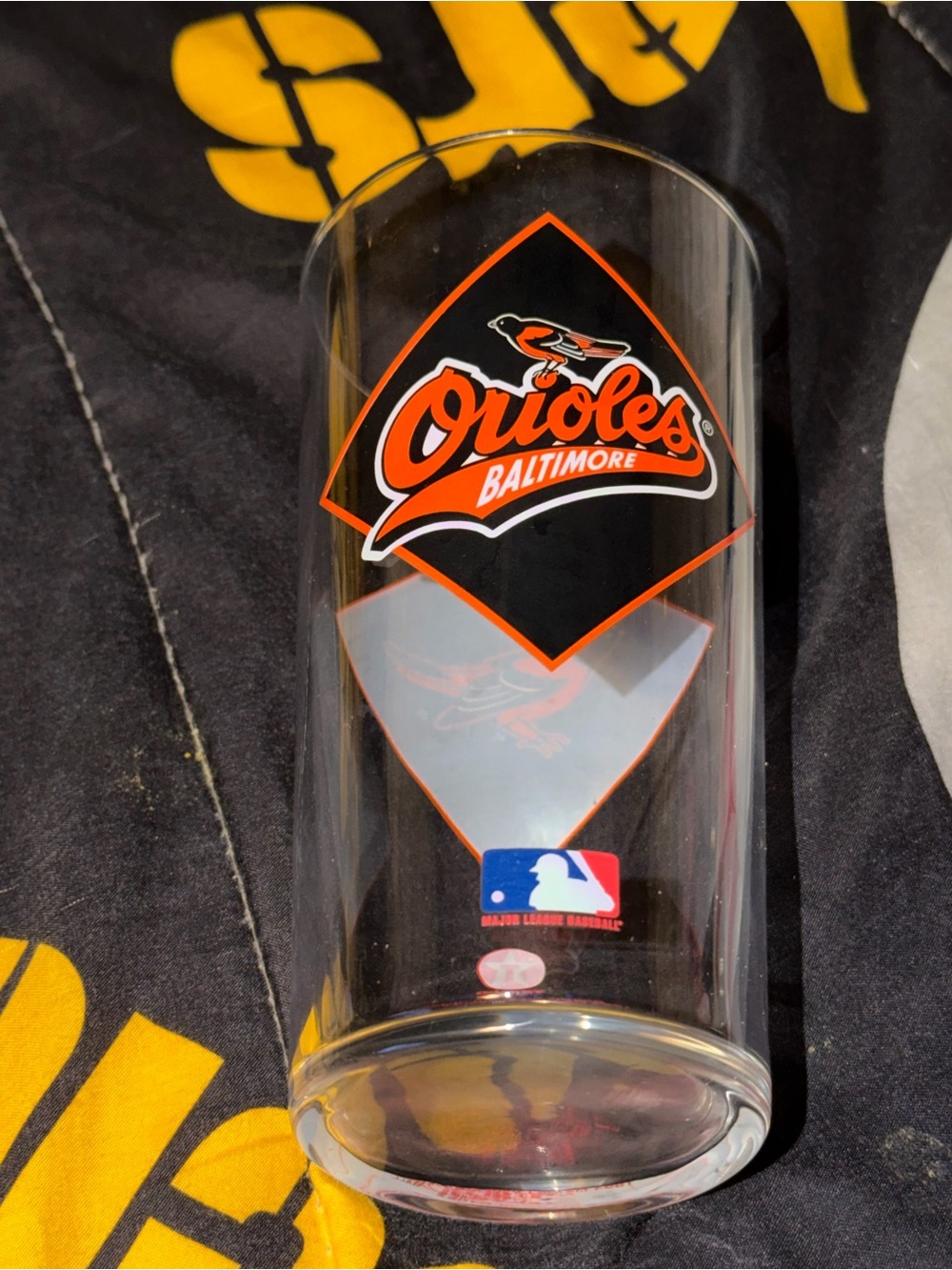 Texaco MLB Baseball Baltimore Orioles 1994 All Star Game Beer Glass Collectible.